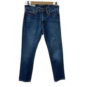 Abercrombie‎ & Fitch Skinny Jeans Medium Wash Denim Mid-Rise Blue Mens 26x28